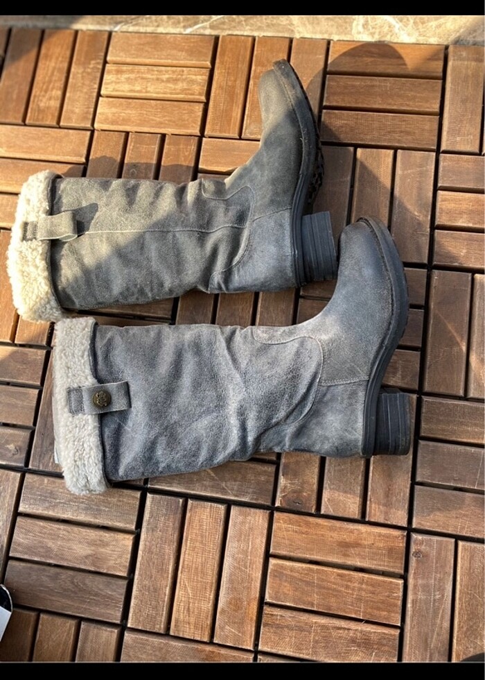 Miss sixty hakiki deri çizme - Görsel 3