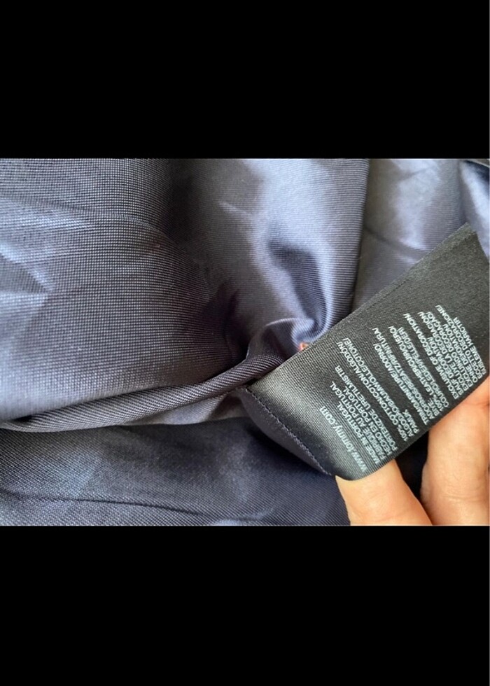 Tommy hilfiger trençkot ceket - Görsel 5