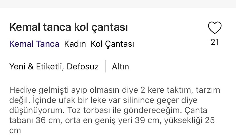Kemal tanca çanta - Görsel 9