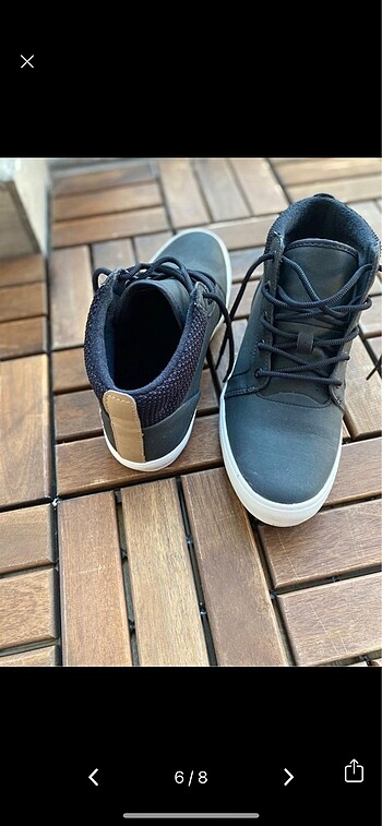 Lacoste nubuk deri bot - Görsel 6