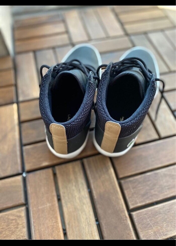 Lacoste nubuk deri bot - Görsel 5