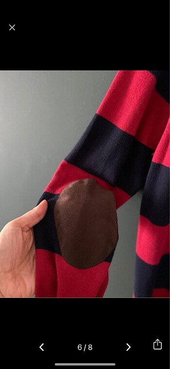 Tommy hilfiger kaşmir erkek kazak - Görsel 6