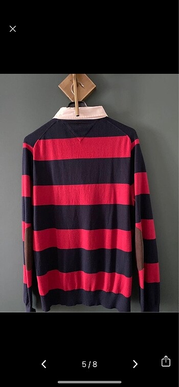 Tommy hilfiger kaşmir erkek kazak - Görsel 5