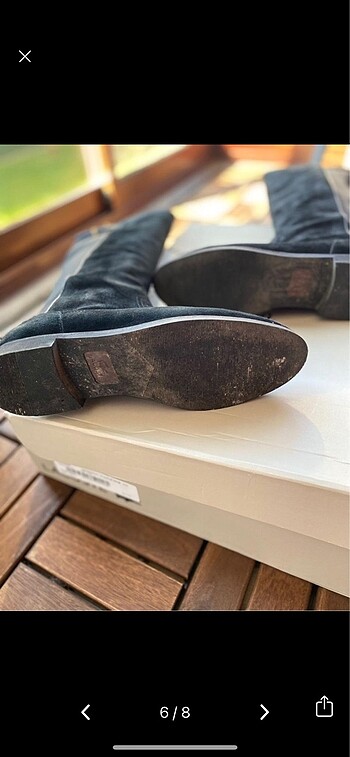 Lacoste hakiki deri çizme - Görsel 6