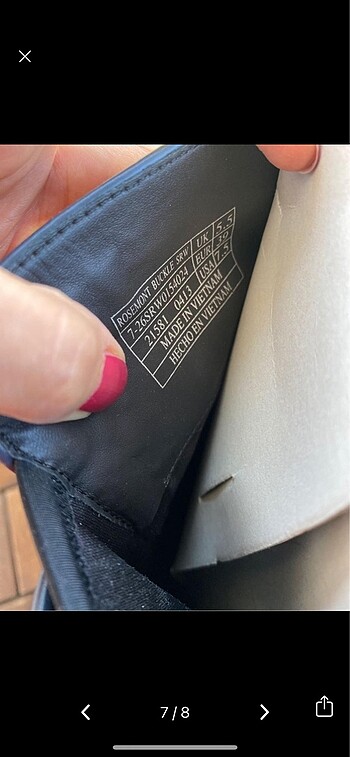 Lacoste hakiki deri çizme - Görsel 7