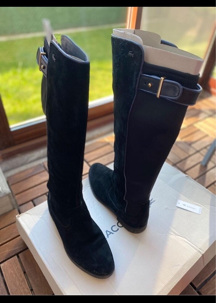 Lacoste hakiki deri çizme - Görsel 4