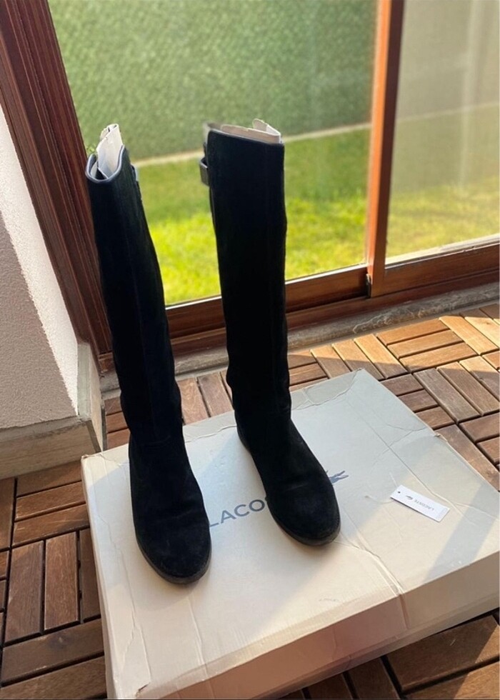 Lacoste hakiki deri çizme - Görsel 3