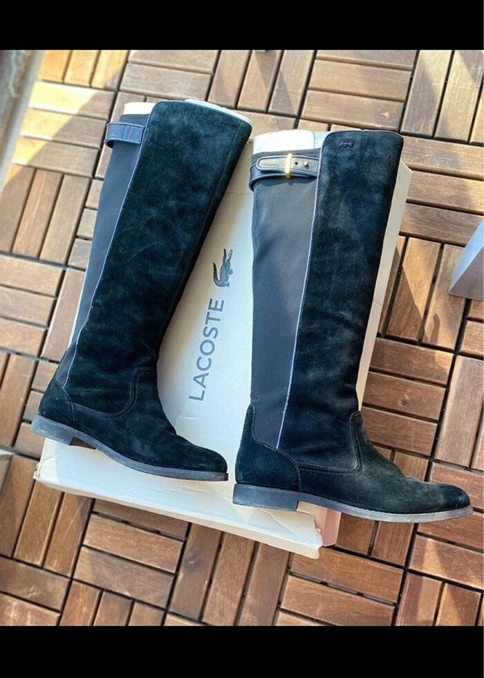 Lacoste hakiki deri çizme - Görsel 5