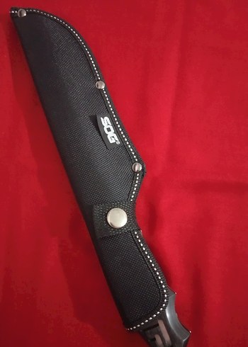 Siyah SOG Bıçak ve Kılıf - Görsel 5