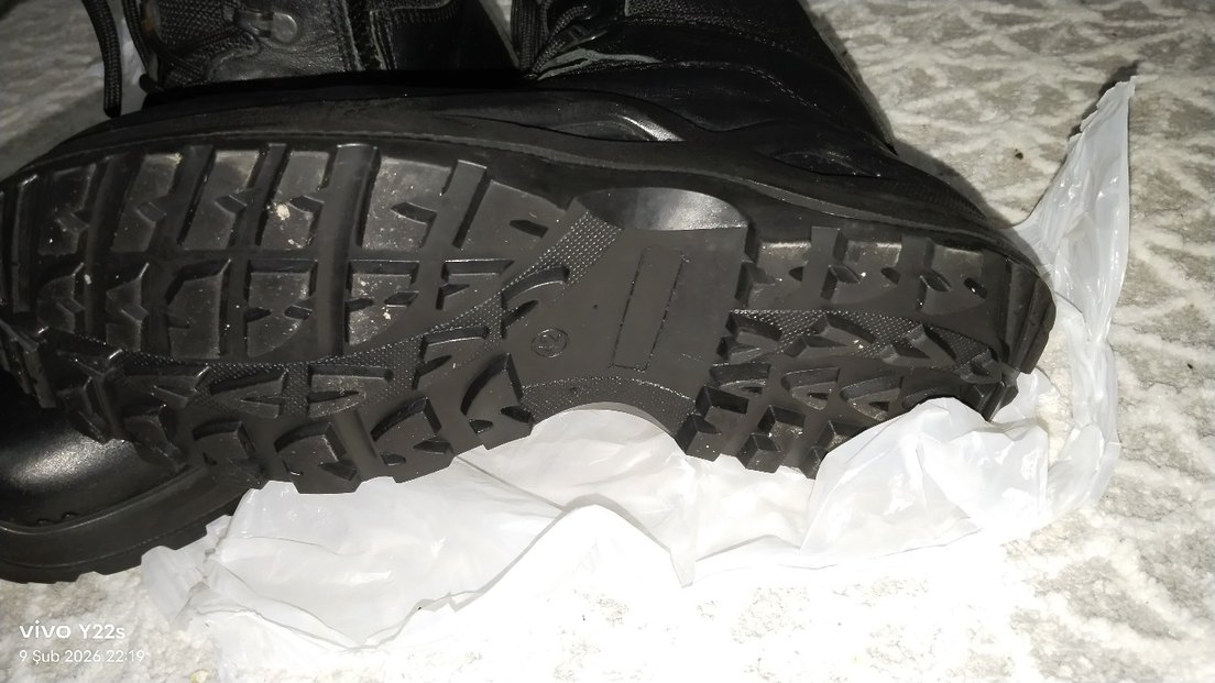 Erkek Siyah Deri Bağcıklı Scooter Bot - Görsel 2