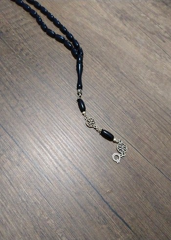 Erkek Siyah Gotik Tesbih - Görsel 2