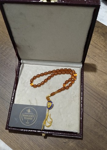 Altın Renk Bohem Tarzı Erkek Tesbih - Görsel 3