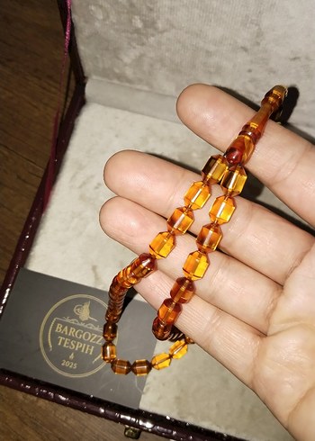 Altın Renk Bohem Tarzı Erkek Tesbih - Görsel 4