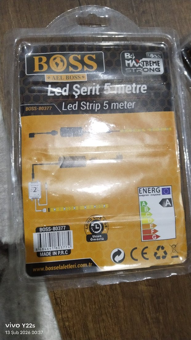 Renkli LED Şerit Işık ve Uzaktan Kumanda - Görsel 3