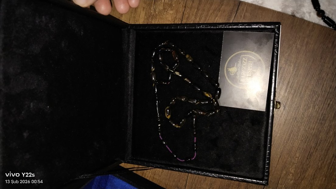 kaplumbağa kabuğu tespih - Görsel 3