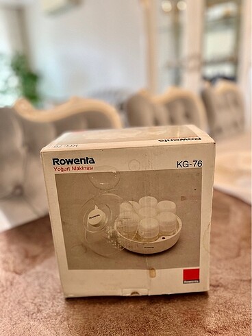Rowenta yoğurt mayalam makinası