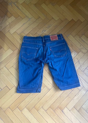 Levis Mavi Denim Bermuda Jean