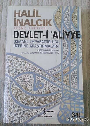 Halil İnalcık Devleti Aliyye
