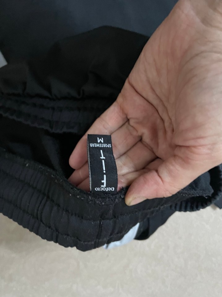 Fermuarlı Siyah Erkek Outdoor Eşofman - Görsel 2