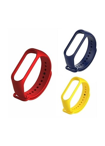 Mi Band 3 & 4 Kordon Bileklik 3 Adet 