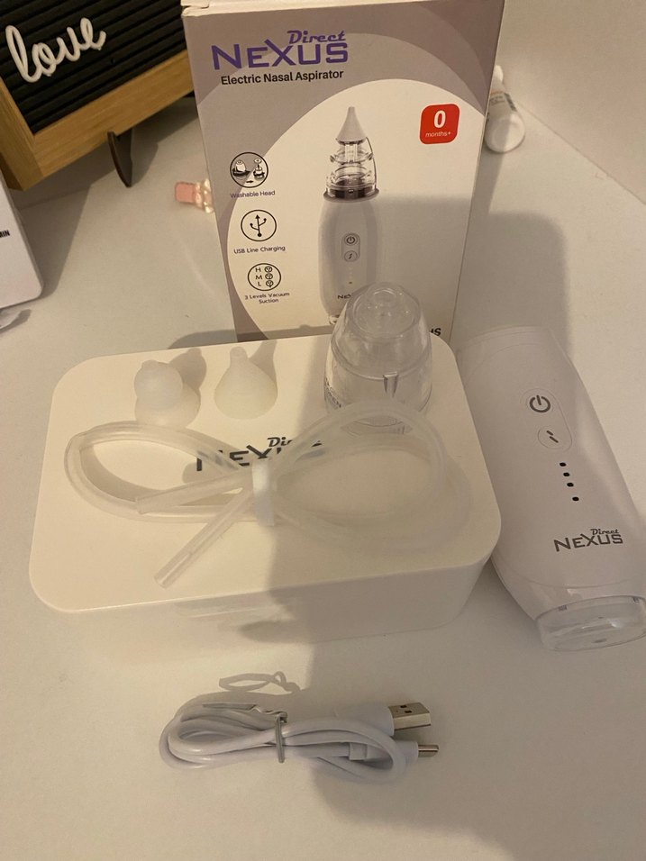 Direct Nexus Beyaz Burun Temizleme Cihazı USB Şarjlı - Görsel 3