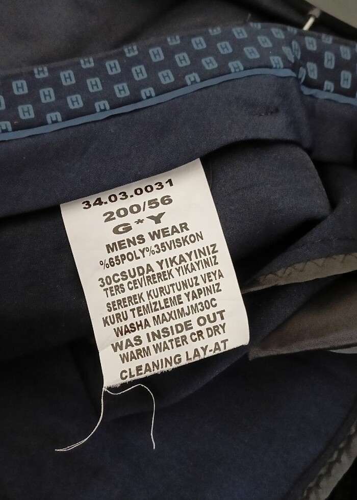 Erkek pantalon  - Görsel 4