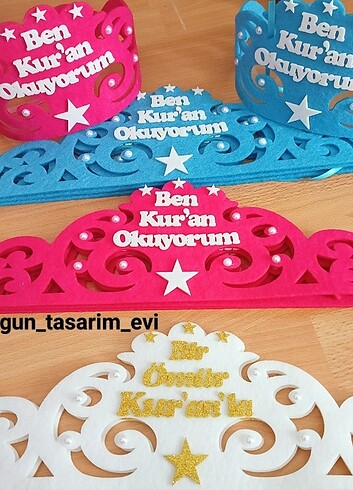  Keçe kuran taçları 