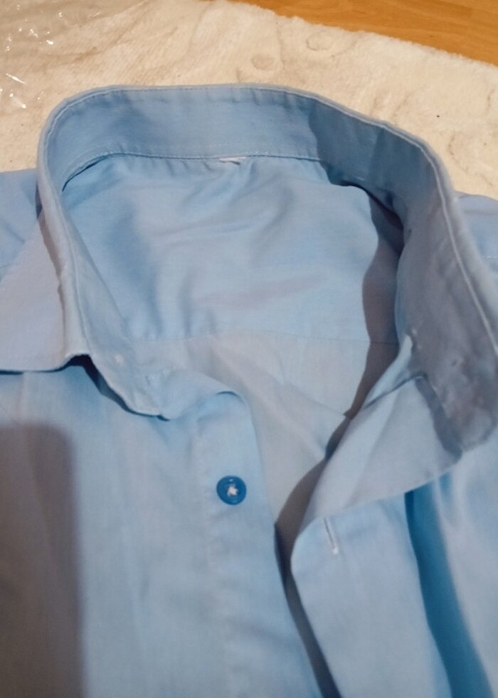 3xl mavi gömlek  - Görsel 2