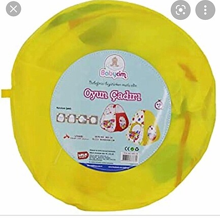 Babycim katlanabilir oyun çadırı