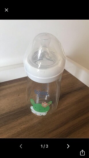 Wee biberon cam sadece denendi kullanılmadı