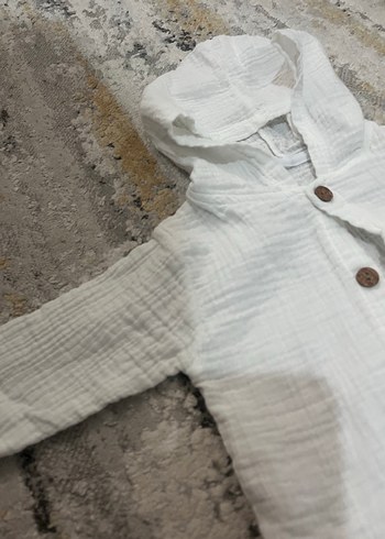 Erkek bebek müslin gömlek hiç bir sorunu yoktur tertemizdir - Görsel 3