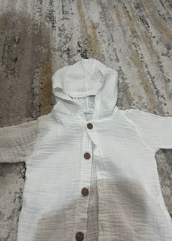 Erkek bebek müslin gömlek hiç bir sorunu yoktur tertemizdir - Görsel 2