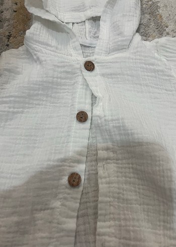 Erkek bebek müslin gömlek hiç bir sorunu yoktur tertemizdir - Görsel 4