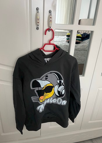 Kapüşonlu  Erkek Çocuk Sweatshirt - Görsel 2