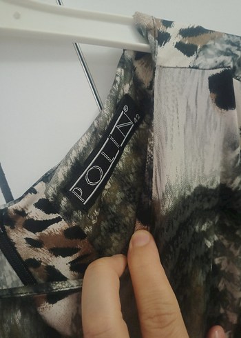 42 Beden leopar elbise