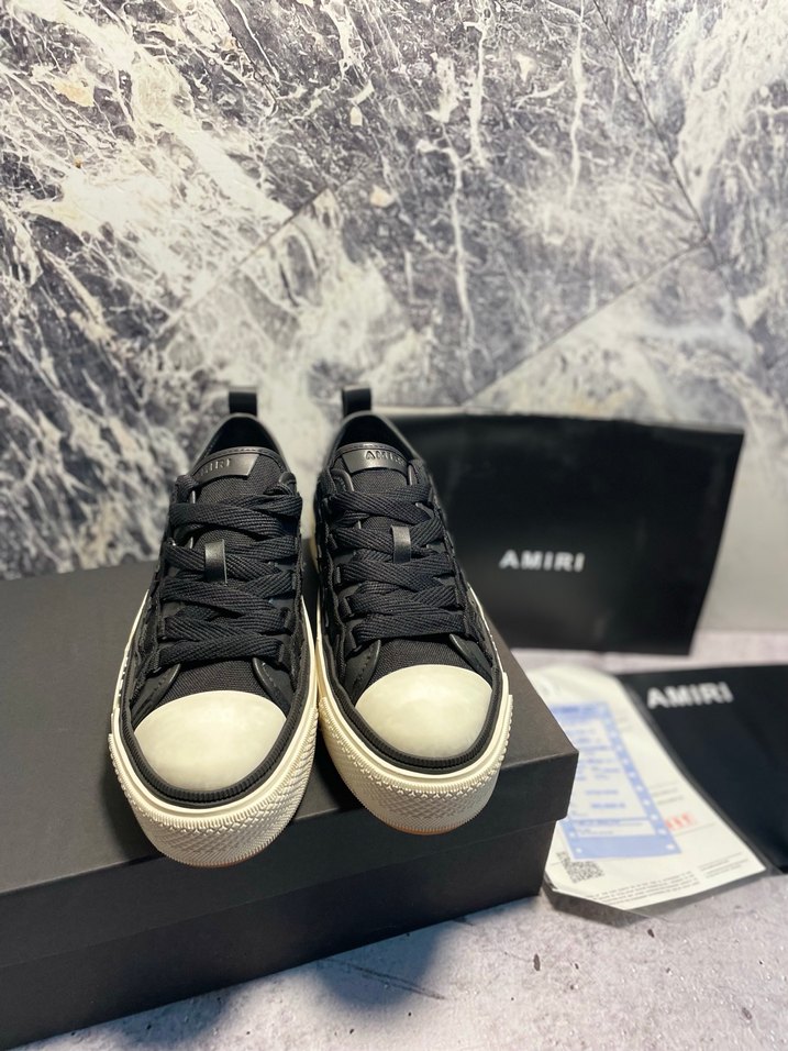 AMIRI Siyah ÜNİSEX Spor Ayakkabı - Görsel 3