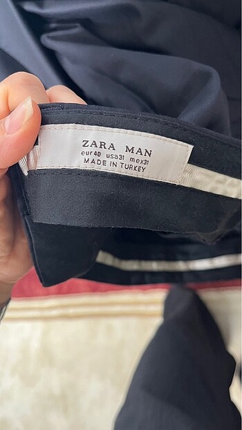 46 Beden siyah Renk Zara man takım elbise