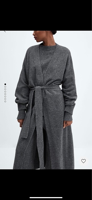 Mango Oversize Uzun hırka