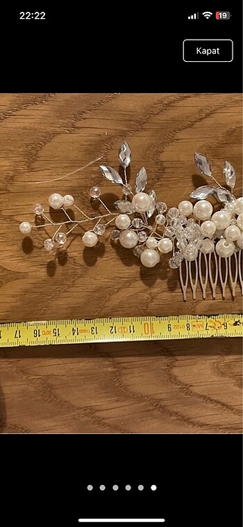 Gelin aksesuar tokası - Görsel 3