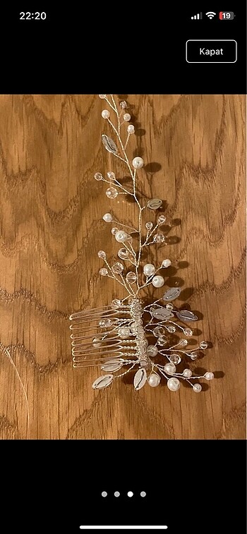 Gelin kına nişan saç tokası - Görsel 2