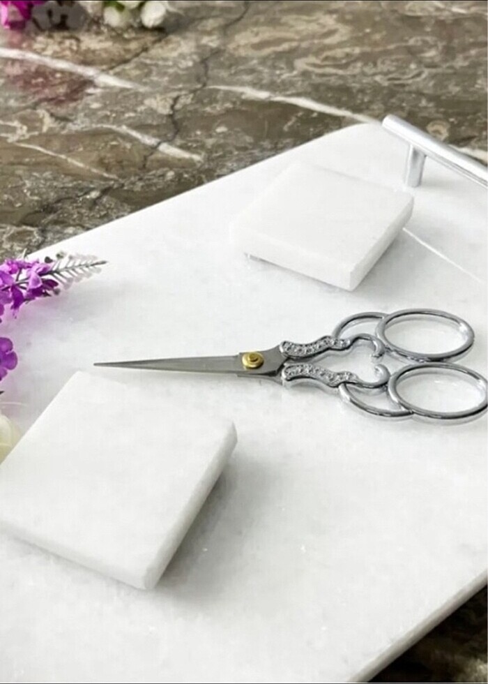 Söz nişan düğün takı masası sunum 3 mermer - Görsel 2