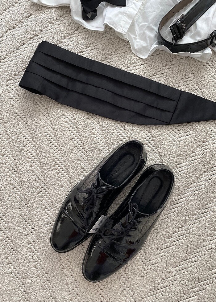 Altınyıldız simokin toplu ürün ayakkabı gömlek kemer papyon - Görsel 3