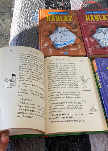 Haylaz Derek'in Maceraları 4 Kitap Seti - Görsel 2