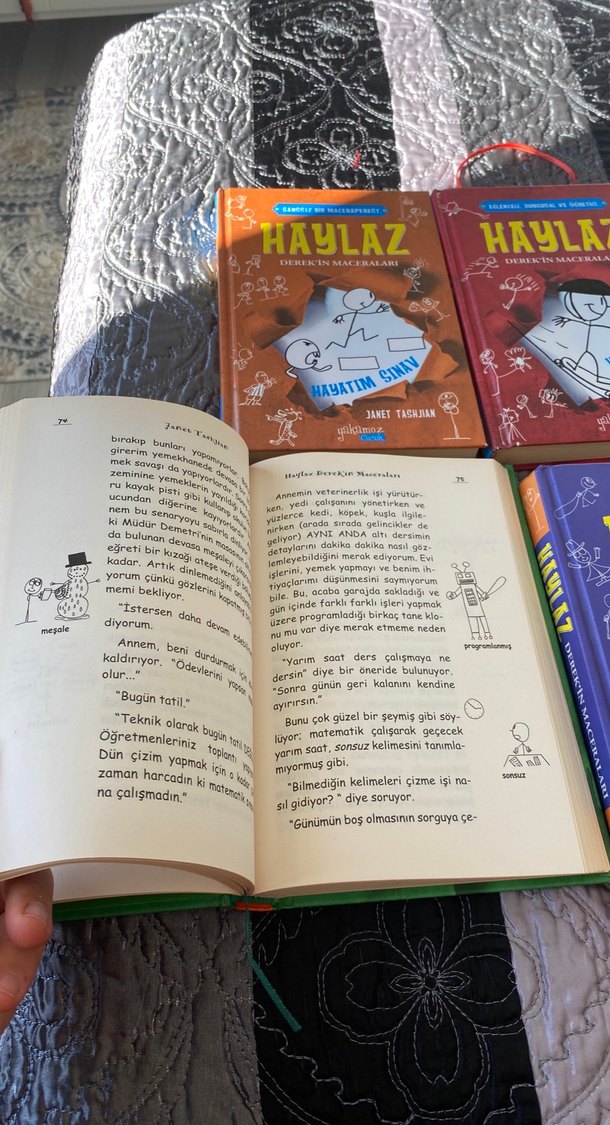 Haylaz Derek'in Maceraları 4 Kitap Seti - Görsel 2
