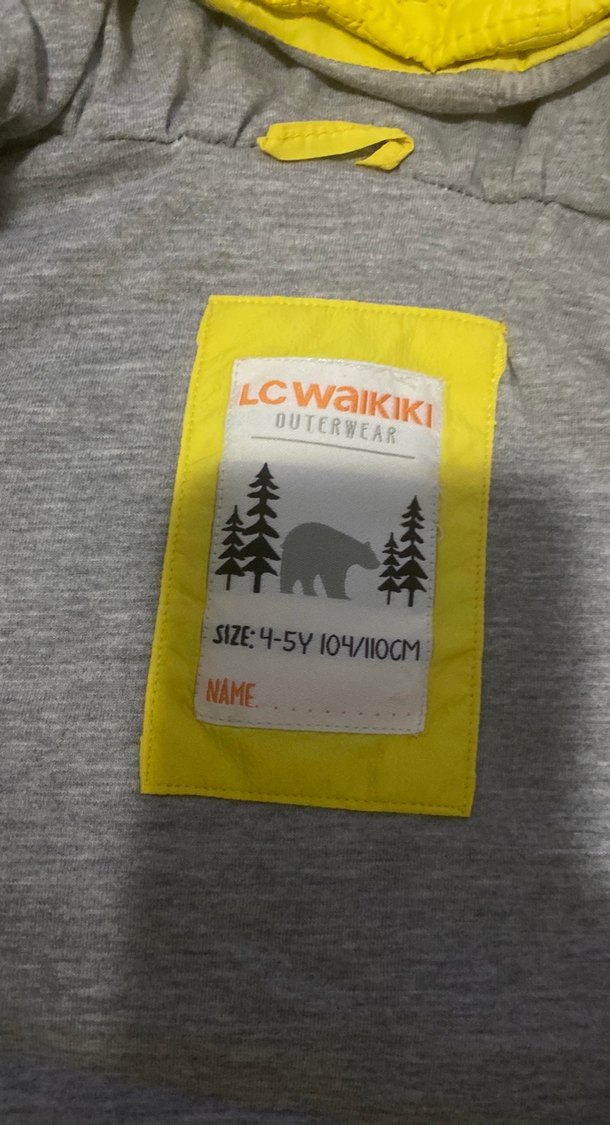 Sarı Kapüşonlu Fermuarlı Erkek Yelek - Görsel 3