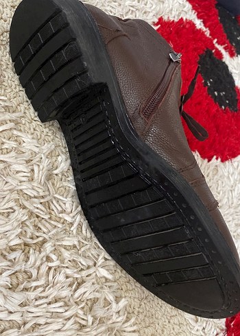 Kahverengi Kürklü Erkek Deri Bot - Görsel 5