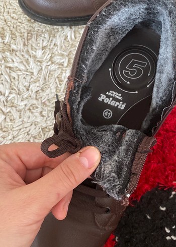 Kahverengi Kürklü Erkek Deri Bot - Görsel 2