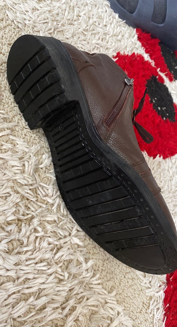 Kahverengi Kürklü Erkek Deri Bot - Görsel 5