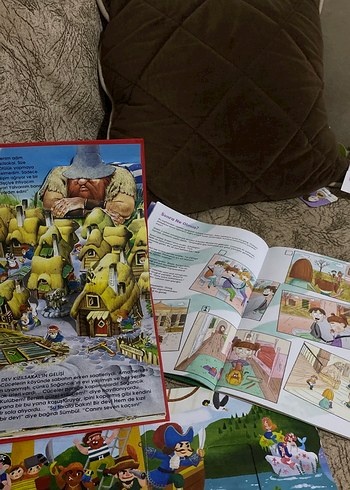 Çocuk Kitapları Seti: Devler, Meraklı Minik, Peter Pan - Görsel 6