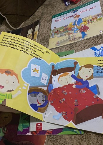 Çocuklar için çeşitli kitaplar seti - Görsel 6